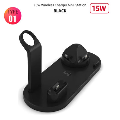 Dock Station™ : Chargement rapide sans fil 4-en-1