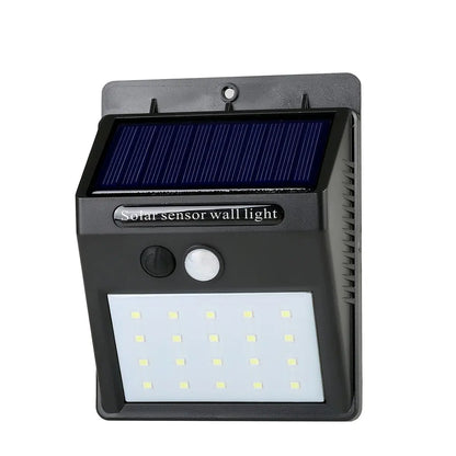 SolarBright™ : Lampe Solaire LED Extérieure avec Détecteur de Mouvement